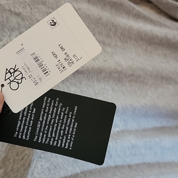 Chaser Gauzy Peplum Shirt - Picture 5 of 9